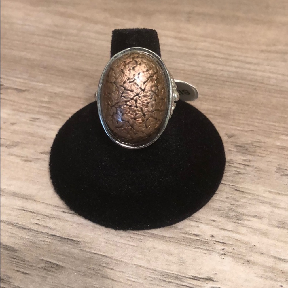 Silver Large Fashion Ring